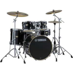 Yamaha Stage Custom Birch Standard Raven Black + Pack HW780